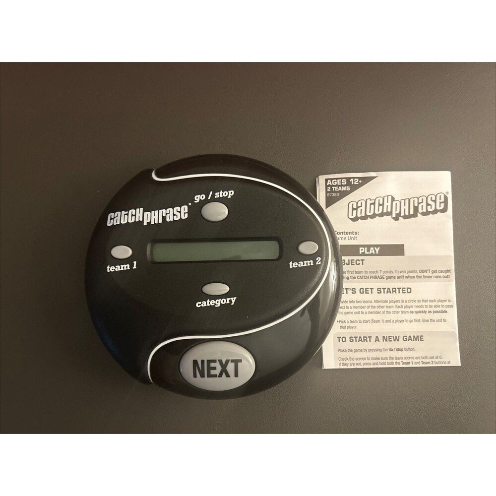 Hasbro Catch Phrase Game Handheld Electronic Game - 2016 - Tested